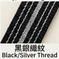 幾何、條紋尼龍錶帶