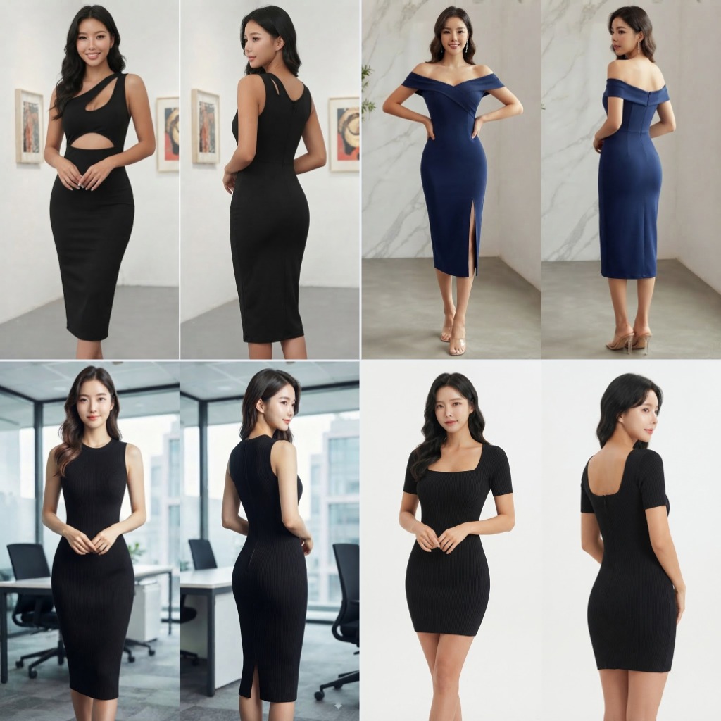 修身洋裝-bodycon dress