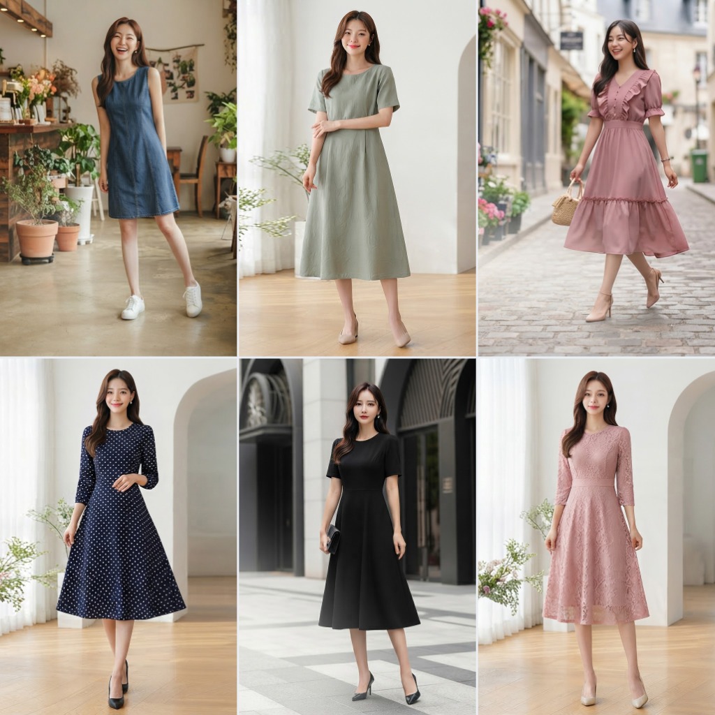 A字裙-A-line dress