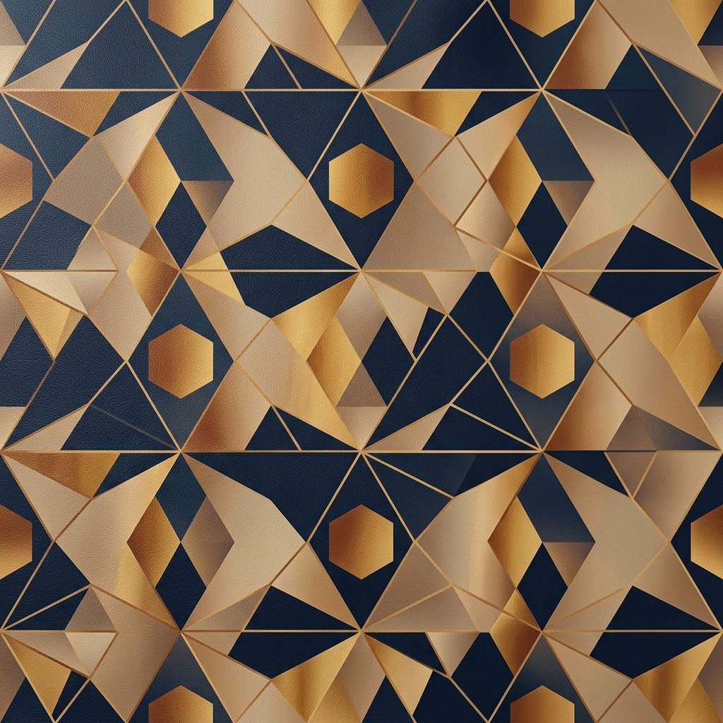 多風格印花與金箔壓紋皮革-Multi-style printed and gold-foiled leather
