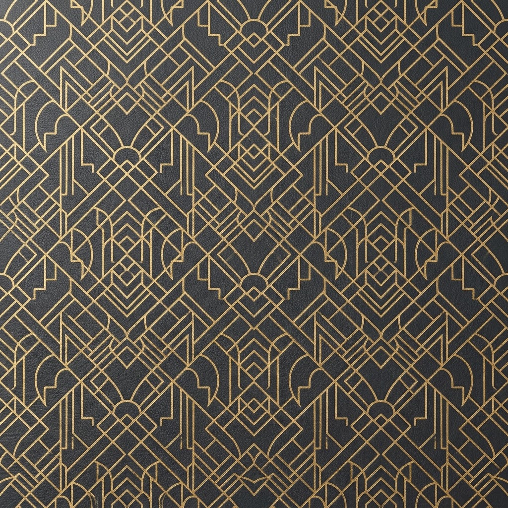 多風格印花與金箔壓紋皮革-Multi-style printed and gold-foiled leather