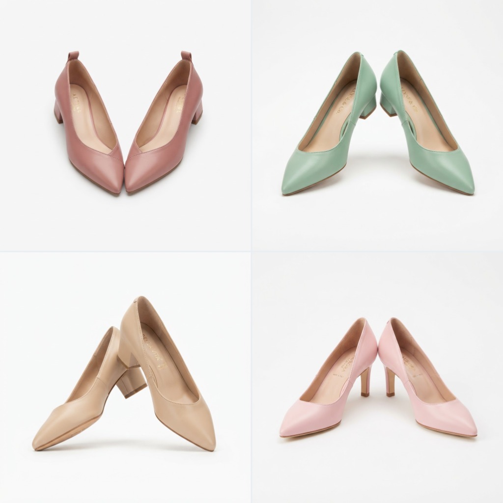 尖頭跟鞋-pointed-toe pumps