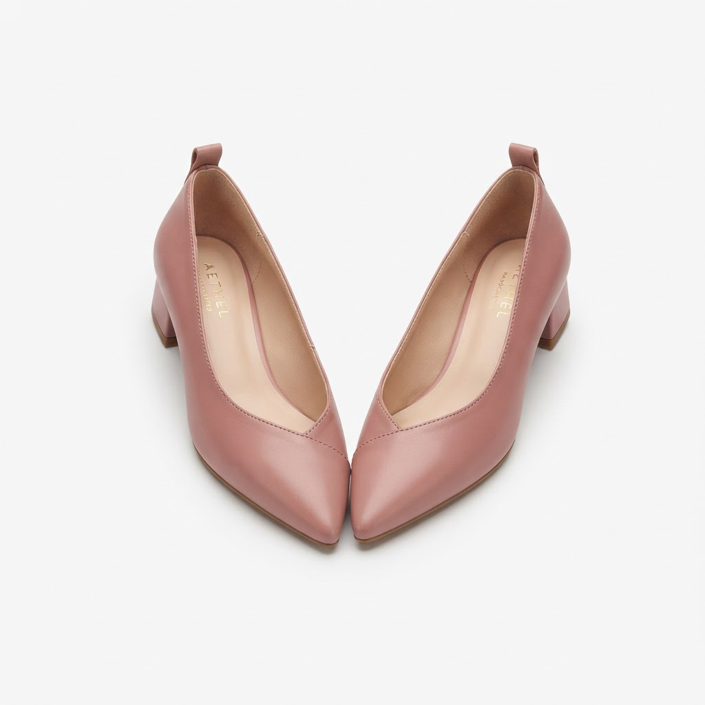尖頭跟鞋-pointed-toe pumps