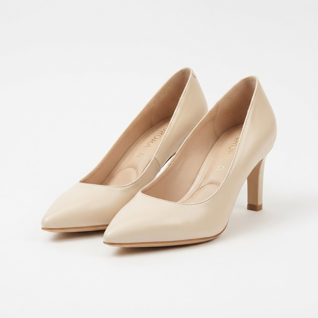 尖頭跟鞋-pointed-toe pumps
