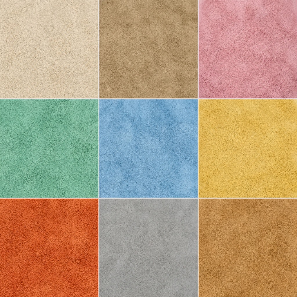多色細緻麂皮飾材系列-Multi-color fine suede material series