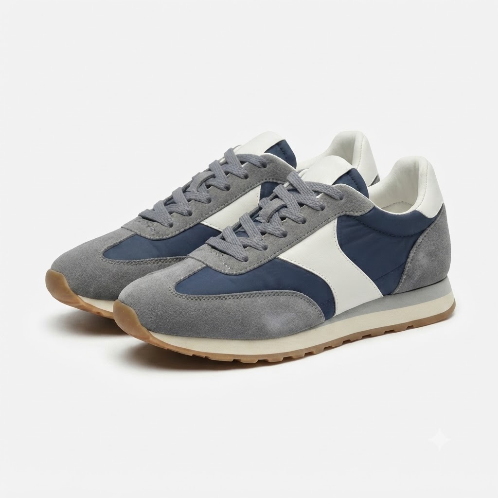 麂皮運動鞋-sneakers